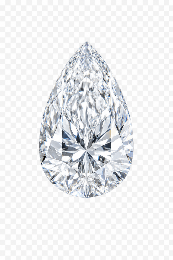 Diamant Pear 3ct E/VVS2 — creat în laborator