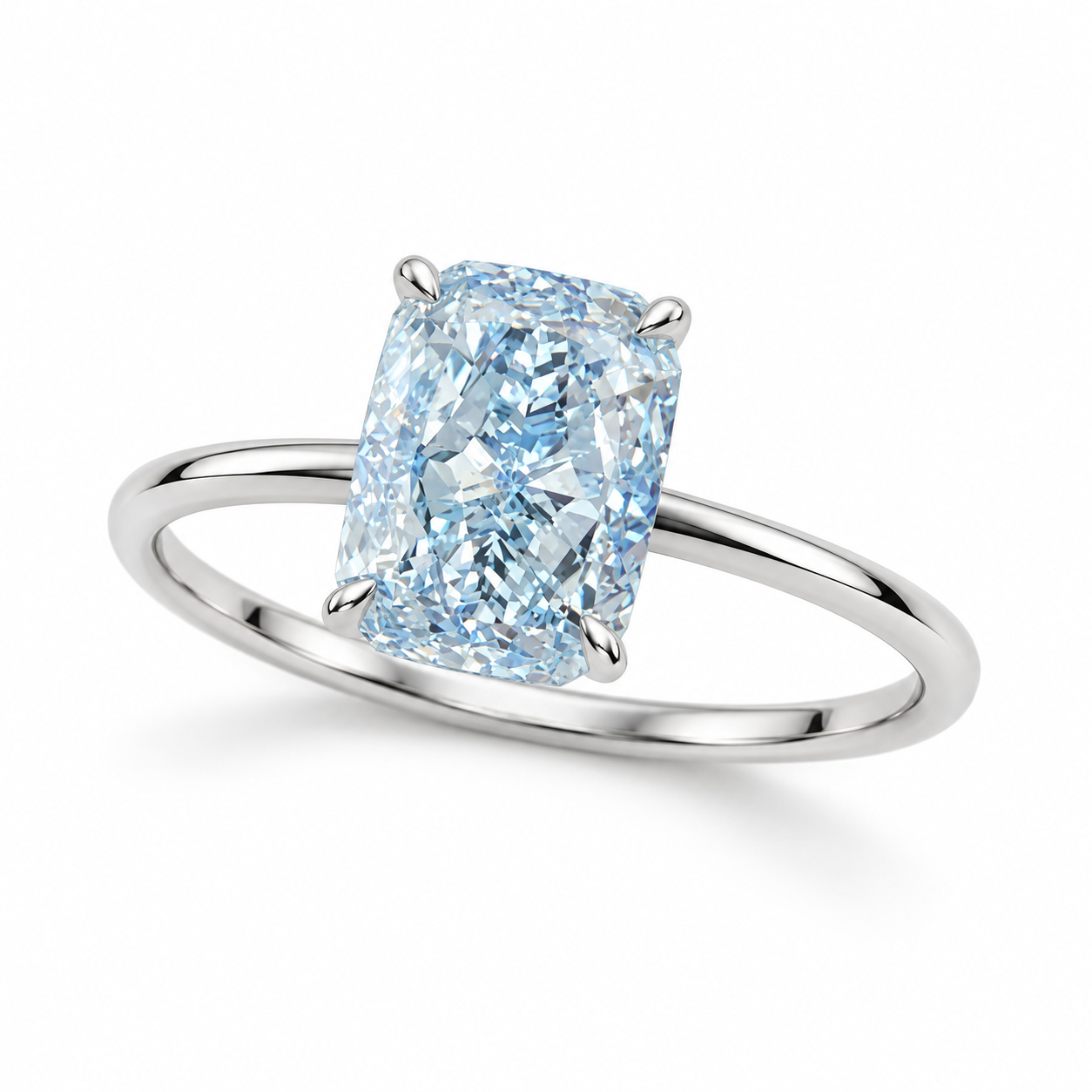 Blue diamond 3,5 carat - imagine 2